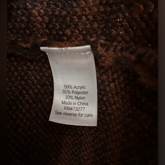 Animal Print Nine West open Cardigan - Picture 3 of 3